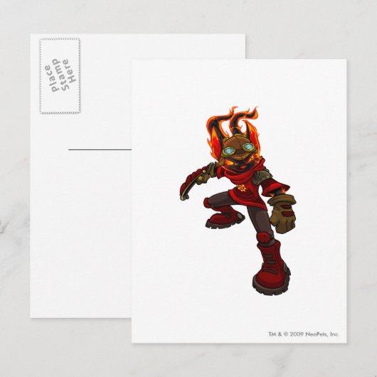 Acara Moltara Player Briefkaart (Voorkant / Achterkant)