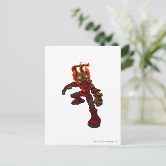 Acara Moltara Player Briefkaart (Staand voorkant)