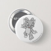 Acara Silver Ronde Button 5,7 Cm (Voorkant /achterkant)