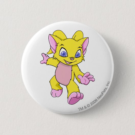 Acara Yellow Ronde Button 5,7 Cm (Voorkant)