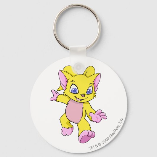 Acara Yellow Sleutelhanger (Voorkant)