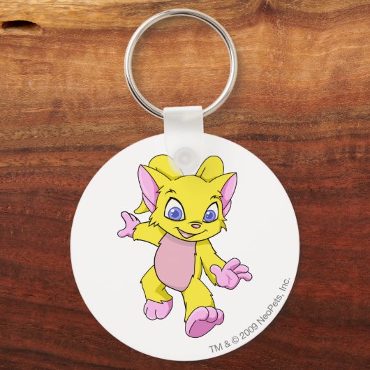 Acara Yellow Sleutelhanger (Voorkant)