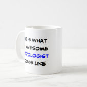 acaroloog, geweldige koffiemok (Voorkant links)