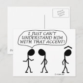 Accent Briefkaart (Voorkant / Achterkant)