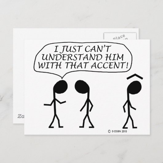 Accent Briefkaart (Voorkant / Achterkant)