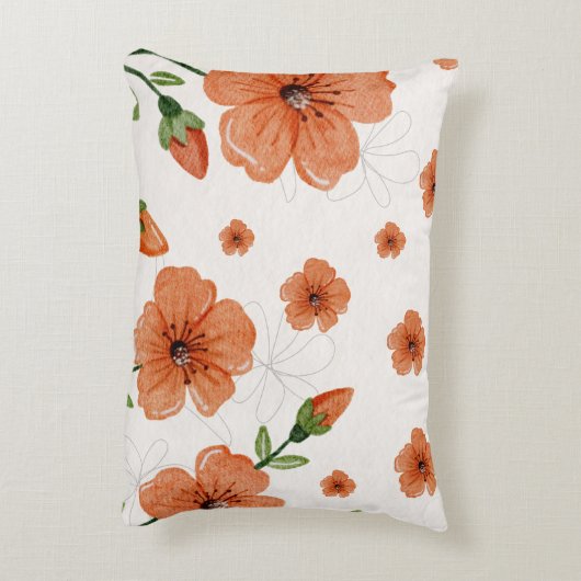 Accent flower Kussen (Achterkant (Verticaal))