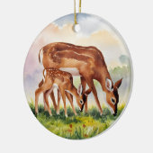 Accent kussen keramisch ornament (Links)