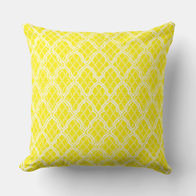 Accent kussen - Marokkaanse print    Worp kussen (Voorkant)