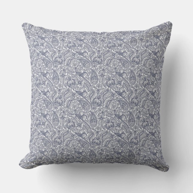 Accent Kussen Paisley Print (Voorkant)
