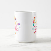 accent mug 11oz happy spring easter koffiemok (Center)