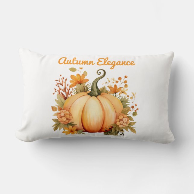 Accent Pillow - Autumn Elegance Accent Pillow. Kussen (Voorkant)