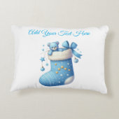 Accent Pillow- Baby/Kinder bewerkbare Xmas Pillow Kussen (Achterkant)