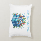 Accent Pillow- Bewerkbare Baby / Kinder Pillow Accent Kussen (Achterkant (Verticaal))