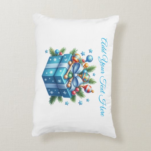 Accent Pillow- Bewerkbare Baby / Kinder Pillow Accent Kussen (Achterkant (Verticaal))