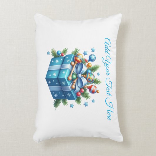 Accent Pillow- Bewerkbare Baby / Kinder Pillow Accent Kussen (Voorkant(Verticaal))