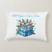 Accent Pillow- Bewerkbare Baby / Kinder Pillow Accent Kussen (Achterkant)