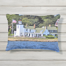 Accent Pillow bij vuurtoren op het eiland Nayatt Buitenkussen