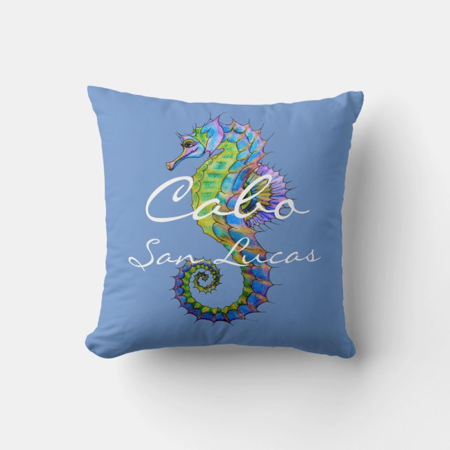 Accent Pillow Cabo Seahorse Kussen (Voorkant)