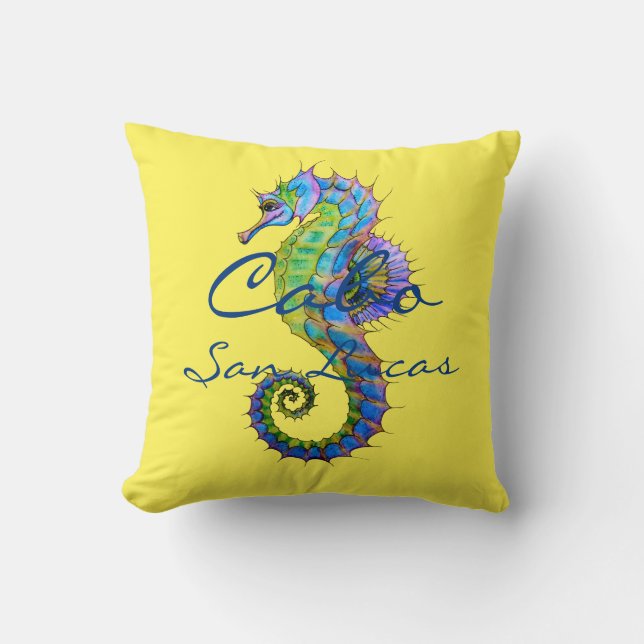 Accent Pillow Cabo Seahorse Kussen (Voorkant)