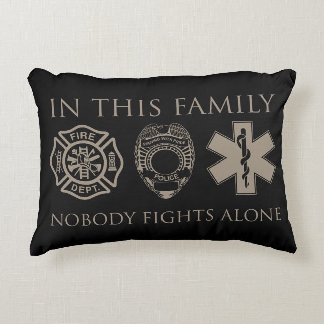 Accent Pillow "First Responders" Accent Kussen (Voorkant)