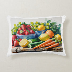 Accent Pillow - Fruit & Groenten Decor Kussen
