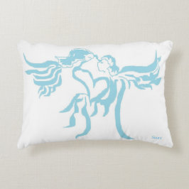 Accent Pillow: hoeken vol liefde Accent Kussen