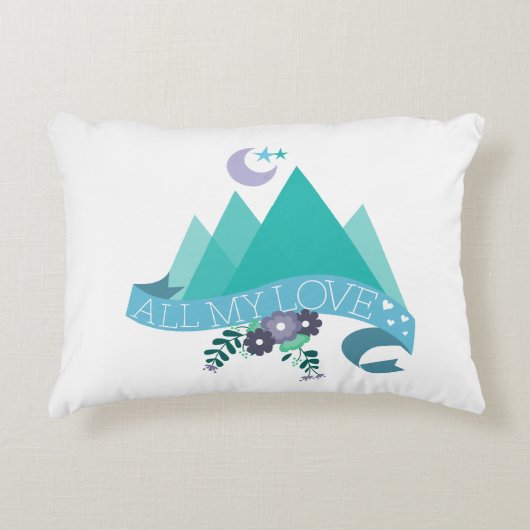 Accent Pillow - Home Decor - Kwekerij Decoratief Kussen (Voorkant)