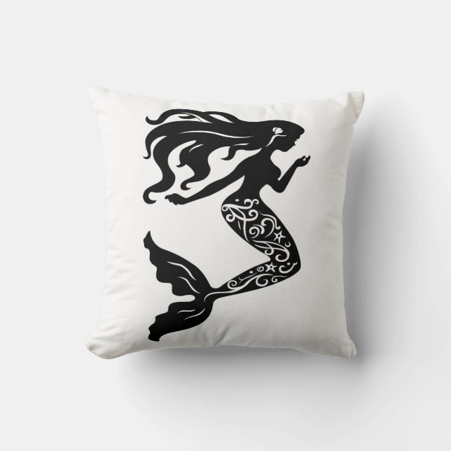Accent Pillow-Mermaid Kussen (Voorkant)