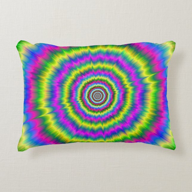 Accent Pillow Neon Explosion Decoratief Kussen (Voorkant)