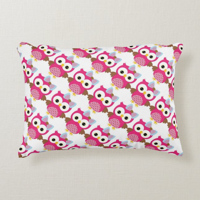 Accent Pillow/Owls Kussen (Voorkant)