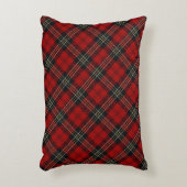 Accent Pillow - Red Tartan Kussen (Voorkant(Verticaal))