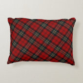 Accent Pillow - Red Tartan Kussen (Achterkant)