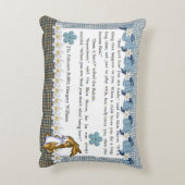 Accent Pillow "The Velveteen Rabbit" Decoratief Kussen (Achterkant (Verticaal))