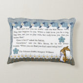 Accent Pillow "The Velveteen Rabbit" Decoratief Kussen (Achterkant)