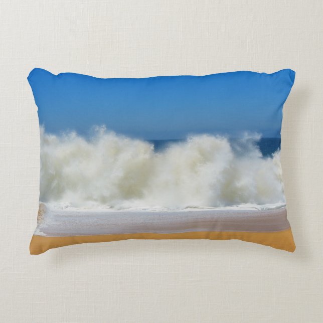 Accent Pillow van Ocean Waves crashen Accent Kussen (Voorkant)