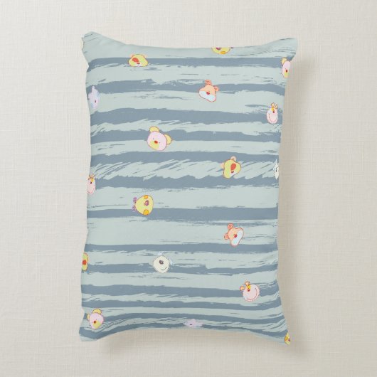 Accent Pillow – Whimsy Faces Accent Kussen (Achterkant (Verticaal))