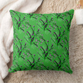 Accent struik decoratief groen kussen (Deken)