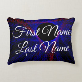 Accented Triangle Geometric Accent Parody Pillow Accent Kussen