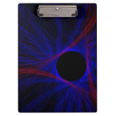 Accented Triangle Geometric Clipboard Klembord (Voorkant)