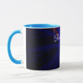 Accented Triangle Geometric Coffee Mug Mok (Links)