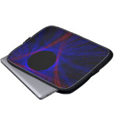 Accented Triangle Geometric Electronics Bag Laptop Sleeve (Voorkant onderkant)