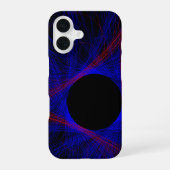 Accented Triangle Geometric iPhone 16 Case Hoesje (Achterkant)