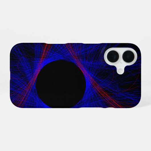 Accented Triangle Geometric iPhone 16 Case iPhone 16 Hoesje (Achterkant horizontaal)