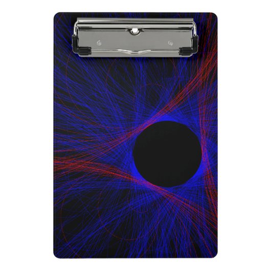 Accented Triangle Geometric Mini Clipboard Klembord (Voorkant)