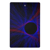 Accented Triangle Geometric Mini Clipboard Klembord (Achterkant)