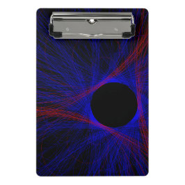 Accented Triangle Geometric Mini Clipboard Mini Klembord