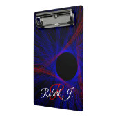 Accented Triangle Geometric Mini Clipboard Mini Klembord (Angled2)