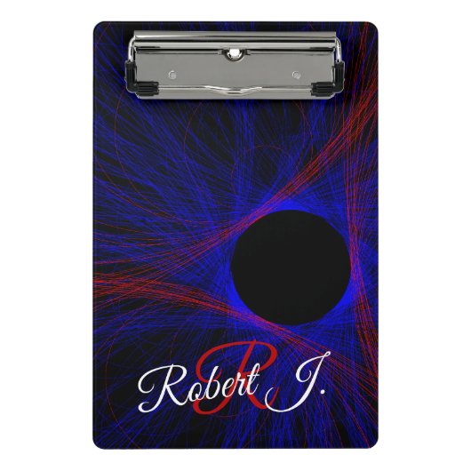 Accented Triangle Geometric Mini Clipboard Mini Klembord (Voorkant)