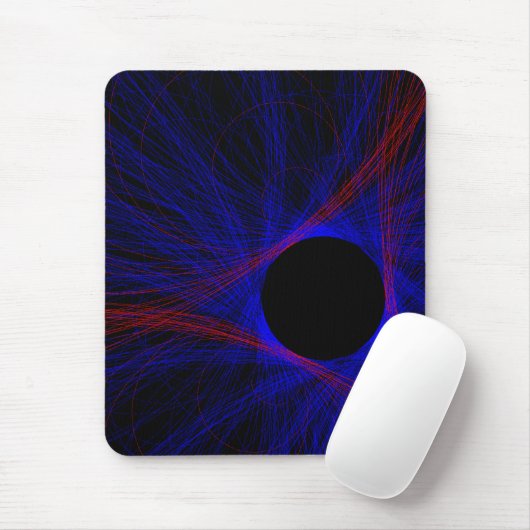 Accented Triangle Geometric Mouse Pad Muismat (Met muis)
