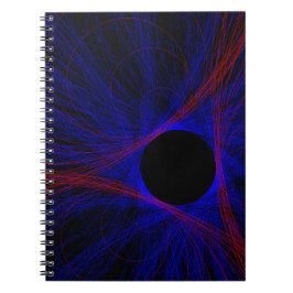Accented Triangle Geometric Spiral Notebook Notitieboek
